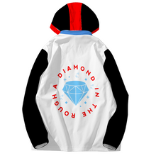 Load image into Gallery viewer, &quot; A Diamond In The Rough&quot; Windbreaker jacket
