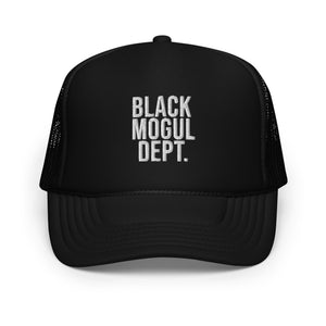 Black Mogul Dept. Foam trucker hat