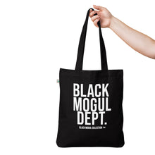 Load image into Gallery viewer, Black Mogul Dept. Organic fashion tote bag
