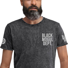 Load image into Gallery viewer, Black Mogul Dept. Unisex Denim T-Shirt
