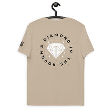 Load image into Gallery viewer, Diamond In The Rough Unisex organic cotton t-shirt
