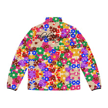 Load image into Gallery viewer, Flower Bomb Unisex Puffer Jacket
