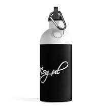 Load image into Gallery viewer, Black Mogul Stainless Steel Water Bottle

