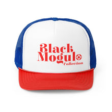 Load image into Gallery viewer, Black Mogul Piston Club Trucker Cap
