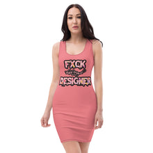 Load image into Gallery viewer, FXCK DESIGNER Sublimation Cut &amp; Sew Dress
