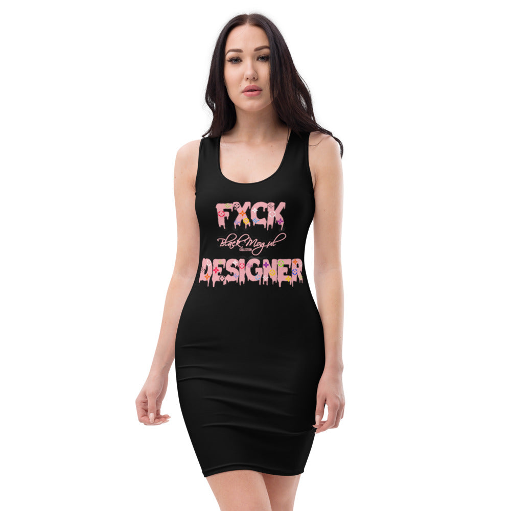 FXCK DESIGNER Sublimation Cut & Sew Dress