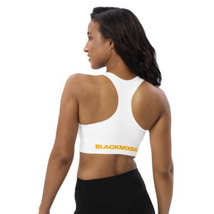 Black Mogul Tigresse' Longline sports bra