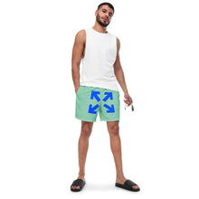 Load image into Gallery viewer, Black Mogul Ocean Blue Men&#39;s trunks shorts
