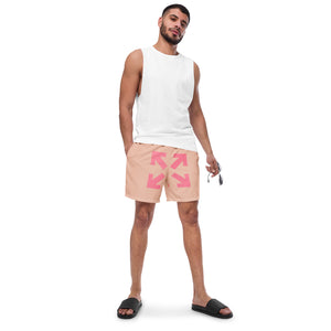 Black Mogul Coral Reef Men's trunk shorts