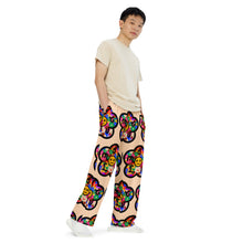Load image into Gallery viewer, Flower Bomb Reversible unisex wide-leg pants
