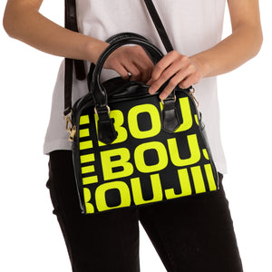 Black Mogul Boujie Shoulder Handbag