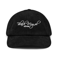 Load image into Gallery viewer, Black Mogul Collection Corduroy hat

