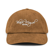 Load image into Gallery viewer, Black Mogul Collection Corduroy hat
