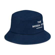 Load image into Gallery viewer, The Mogul Tote Denim bucket hat
