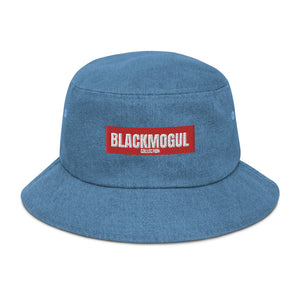 Black Mogul Supreme Denim bucket hat