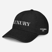 Load image into Gallery viewer, Black Mogul Luxury Denim Hat
