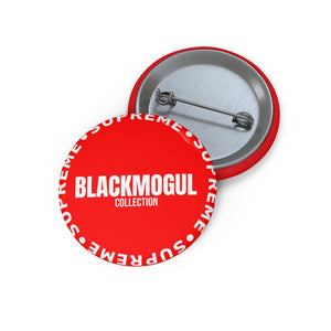 Black Mogul Supreme Pin Buttons