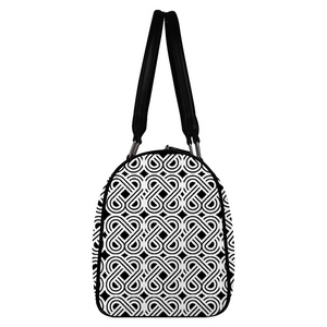 Black Mogul Lusso  PU Leather Duffel Travel Bags
