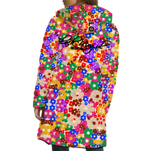 Load image into Gallery viewer, Flower Bomb Waterproof Bubble Coats Full-Zip Hooded Jacket
