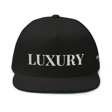 Load image into Gallery viewer, Black Mogul Luxury Flat Bill Cap
