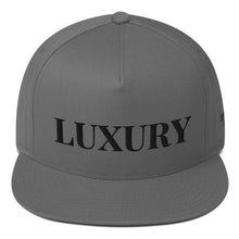 Load image into Gallery viewer, Black Mogul Luxury Flat Bill Cap
