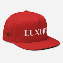 Load image into Gallery viewer, Black Mogul Luxury Red Roses Flat Bill Cap
