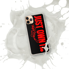 Load image into Gallery viewer, Black Mogul Just Own It iPhone Case
