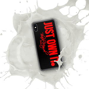 Black Mogul Just Own It iPhone Case