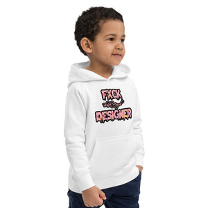FXCK DESIGNER Kids eco hoodie