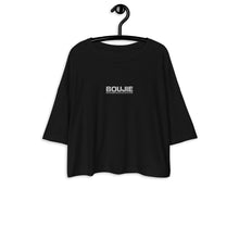 Load image into Gallery viewer, Boujie Loose drop shoulder crop top
