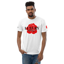Load image into Gallery viewer, Black Mogul Luxury Red Roses Short Sleeve T-shirt
