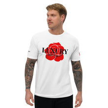 Load image into Gallery viewer, Black Mogul Luxury Red Roses Short Sleeve T-shirt

