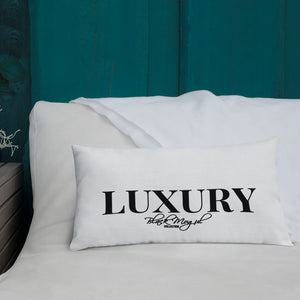 Black Mogul Luxury Premium Pillow
