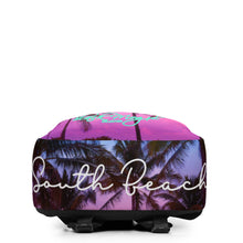Load image into Gallery viewer, Black Mogul ( South Beach ) Minimalist Backpack
