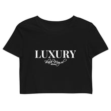 Load image into Gallery viewer, Black Mogul Luxury Organic Crop Top
