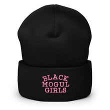 Load image into Gallery viewer, Black Mogul Girls Cuffed Beanie
