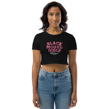 Load image into Gallery viewer, Black Mogul Girls Organic Crop Top
