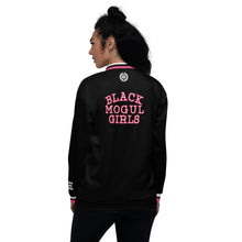 Load image into Gallery viewer, Black Mogul Girls Unisex Bomber Jacket
