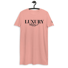 Load image into Gallery viewer, Black Mogul Luxury cotton t-shirt dress
