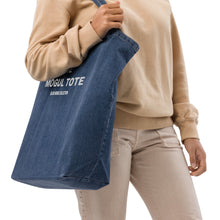 Load image into Gallery viewer, The Mogul denim tote Large bag
