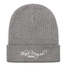 Load image into Gallery viewer, Black Mogul Collection Recycled cuffed beanie
