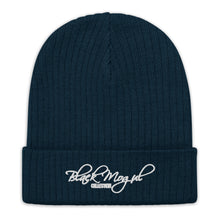 Load image into Gallery viewer, Black Mogul Collection Recycled cuffed beanie
