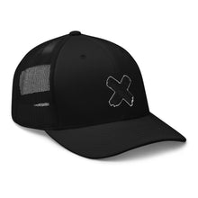 Load image into Gallery viewer, Black-Out Mogul Friday Trucker Cap
