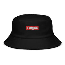 Load image into Gallery viewer, Black Mogul Supreme Terry cloth bucket hat
