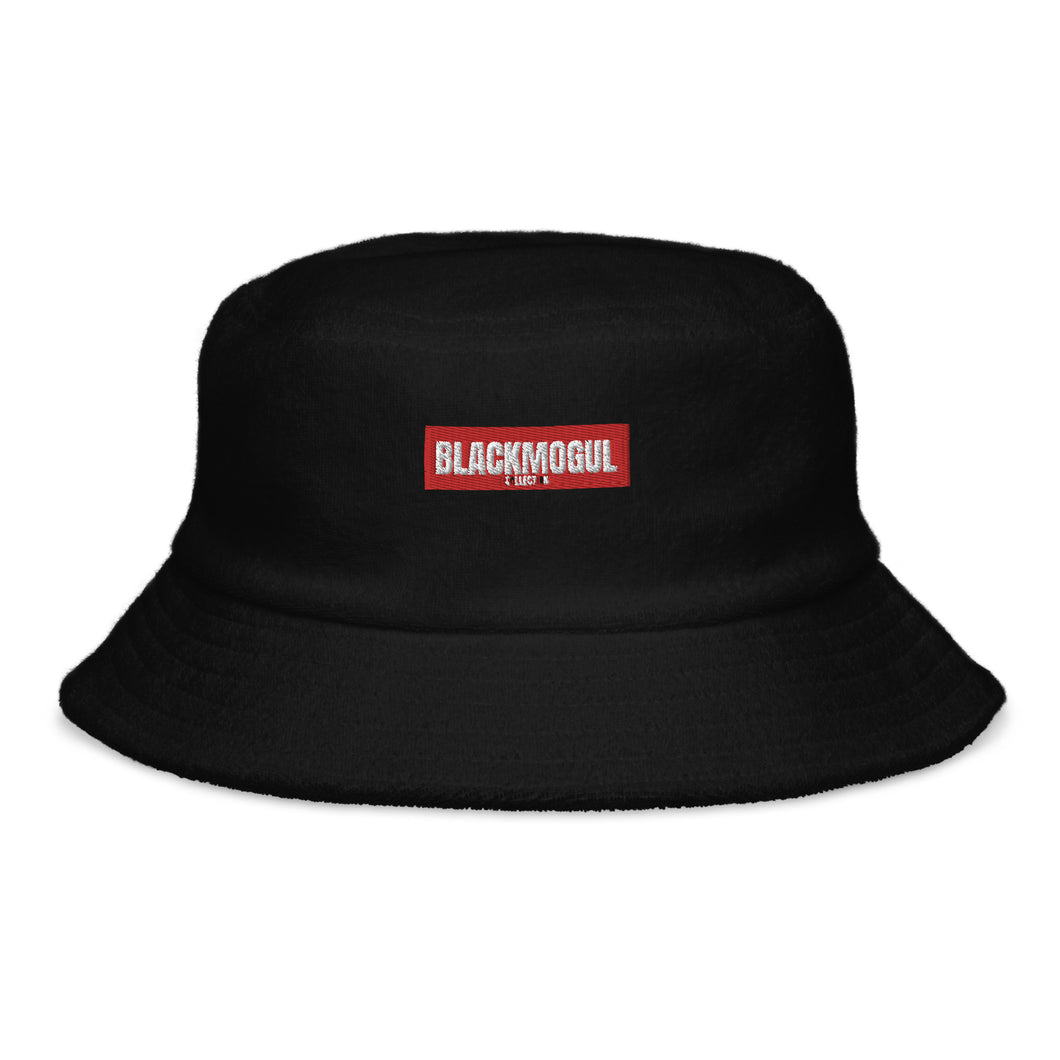 Black Mogul Supreme Terry cloth bucket hat