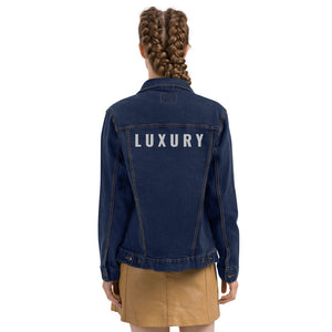 Black Mogul Luxury Unisex denim jacket