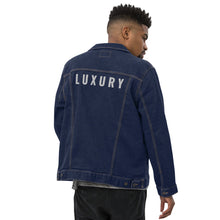 Load image into Gallery viewer, Black Mogul Luxury Unisex denim jacket
