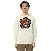 Load image into Gallery viewer, Flower Bomb Unisex kangaroo pocket hoodie
