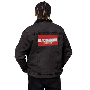 Black Mogul Supreme Unisex denim sherpa jacket