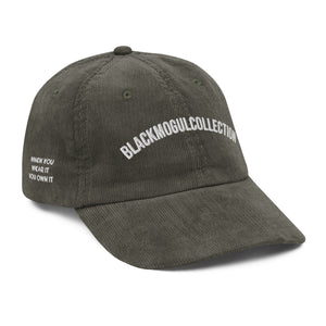 Black Mogul Collection Vintage corduroy cap